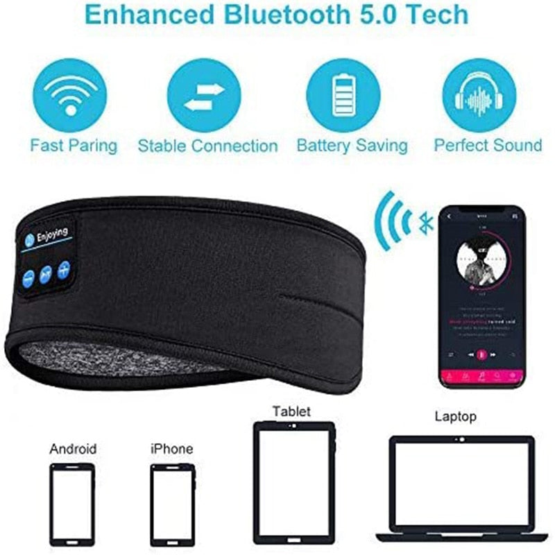 Bluetooth Earphone Sleeping Band