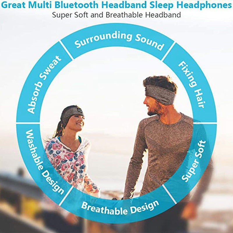 Bluetooth Earphone Sleeping Band